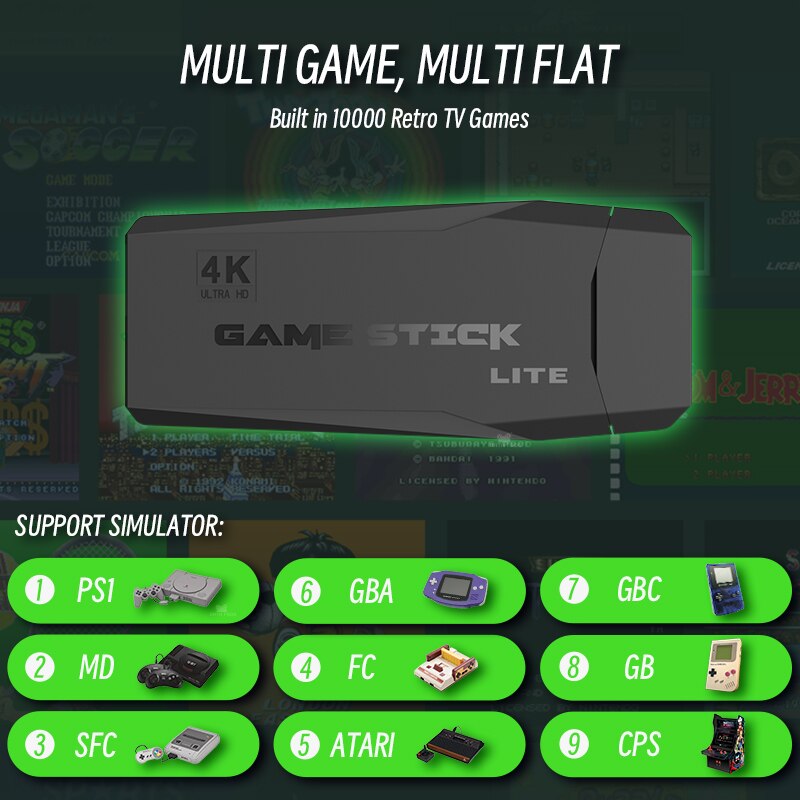 GameStick - Consola de videojuegos portátil